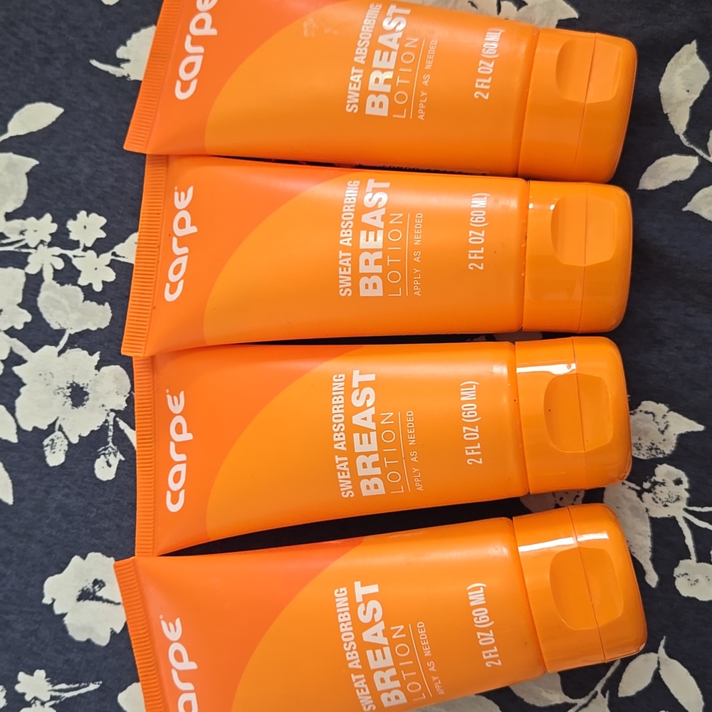 Carpe Sweat Absorbing Breast Lotion New/Unused
